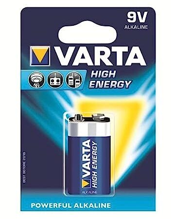 Varta High Energy 9V Block batterie non rechargeable