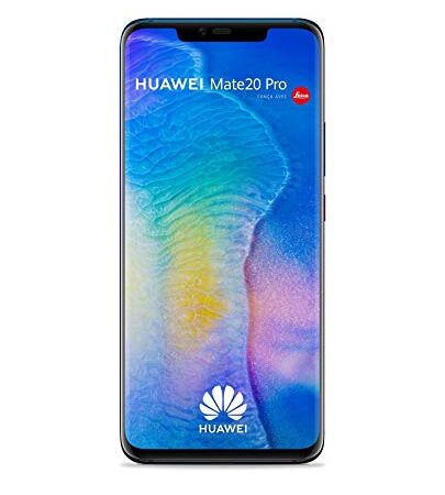 Huawei Mate 20 Pro Smartphone débloqué 4G (6,39 pouces 128 Go/6 Go Double NanoSIM ou NanoSIM + carte NanoSD Android) Violet [Version européenne]